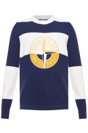 Logo-embroidered sweater, zdjęcie 1 Logo-embroidered sweater od Stone Island